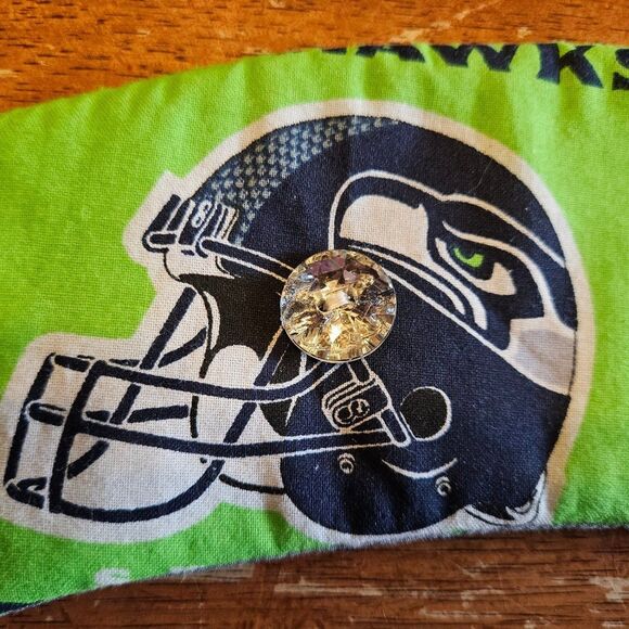 Seattle Seahawks Hand Made Coffee Cup Cozie Wrap - Picture 1 of 10